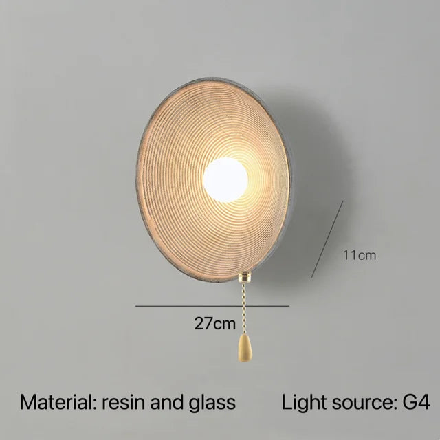 Elegant Japanese Wall Sconce - ZenLight