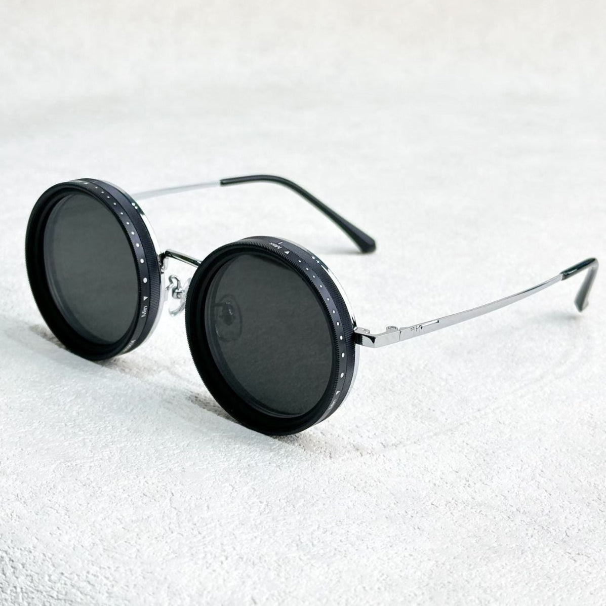Polarisierte Sonnenbrille im Retro-Stil – Unisex mit einstellbarem Lichtfilter