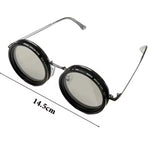 Polarisierte Sonnenbrille im Retro-Stil – Unisex mit einstellbarem Lichtfilter