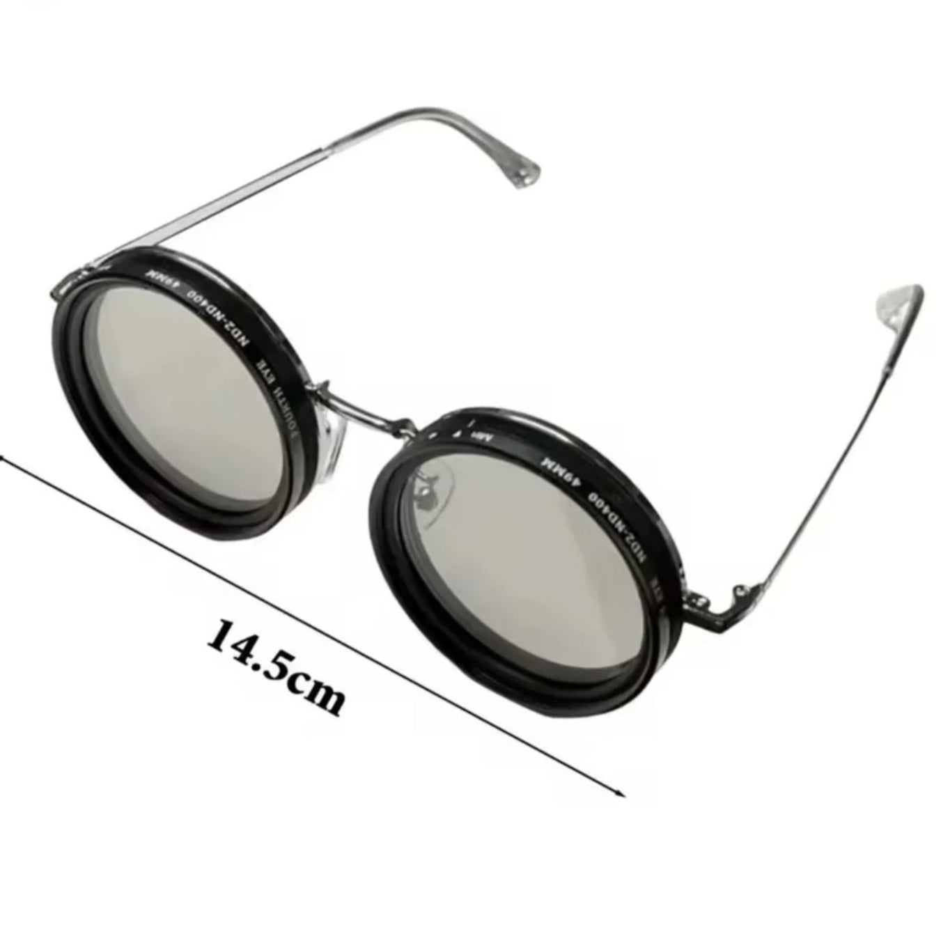 Polarisierte Sonnenbrille im Retro-Stil – Unisex mit einstellbarem Lichtfilter