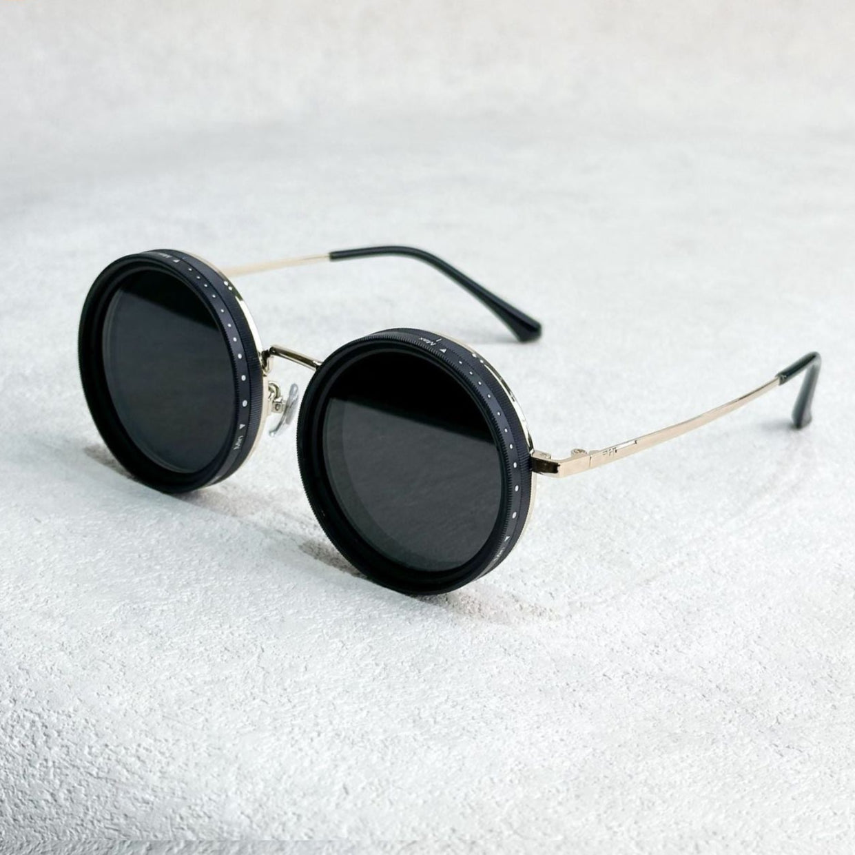 Polarisierte Sonnenbrille im Retro-Stil – Unisex mit einstellbarem Lichtfilter