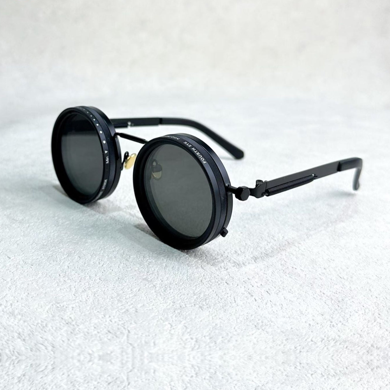 Polarisierte Sonnenbrille im Retro-Stil – Unisex mit einstellbarem Lichtfilter