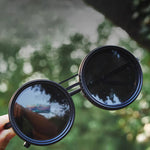 Polarisierte Sonnenbrille im Retro-Stil – Unisex mit einstellbarem Lichtfilter