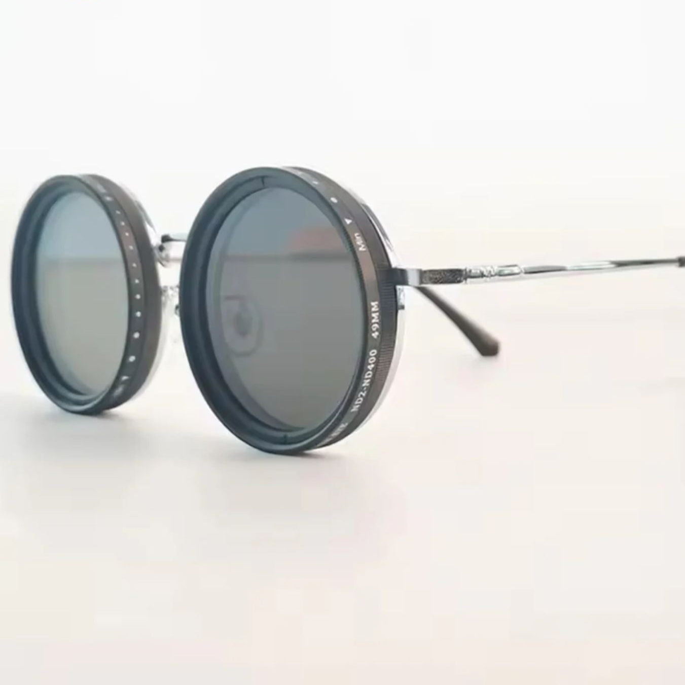Polarisierte Sonnenbrille im Retro-Stil – Unisex mit einstellbarem Lichtfilter