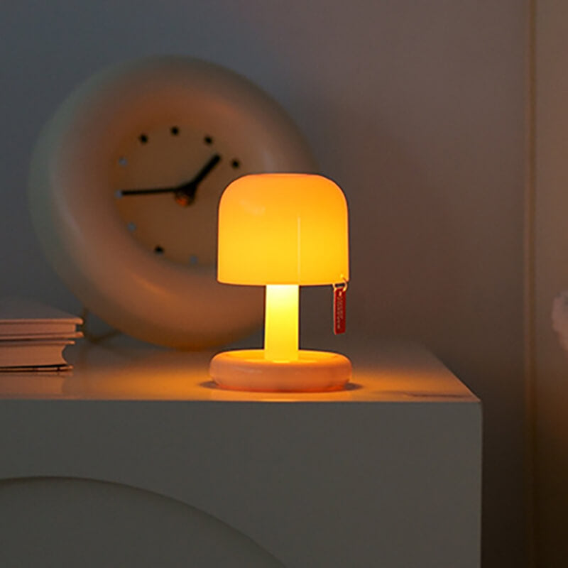Gemütliche Abendlampe mit sanftem Licht
