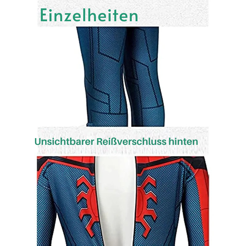Held der Fantasie | Kostüm für Kinder | Ganzkörperanzug mit Maske