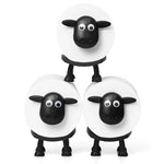 Niedlicher Toilettenpapierhalter – Freistehendes Set mit 2 Schafen