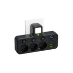 All-in-One Steckdosenleiste mit USB-Anschlüssen und Kindersicherung