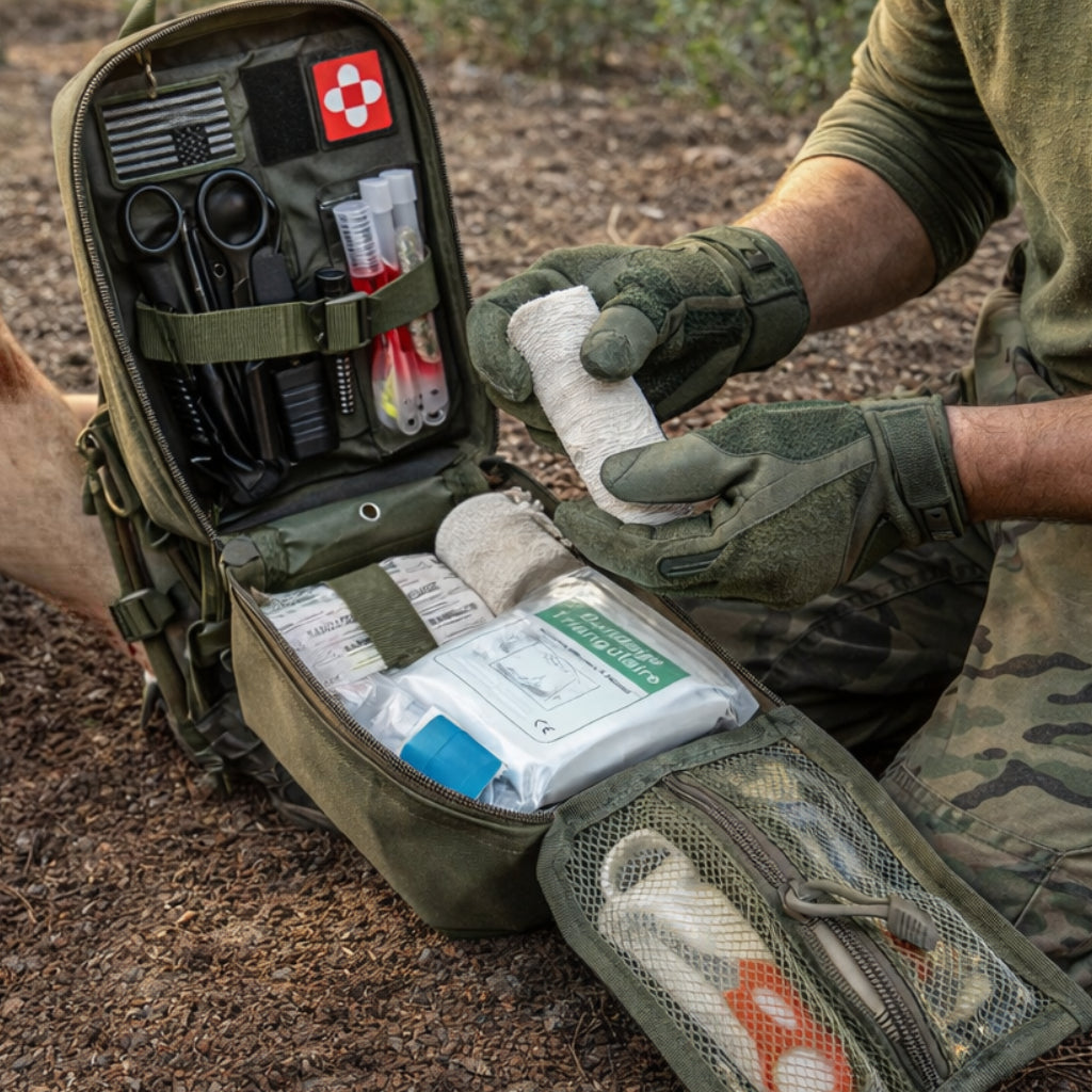 Praktisches Notfallset für Outdoor-Abenteuer