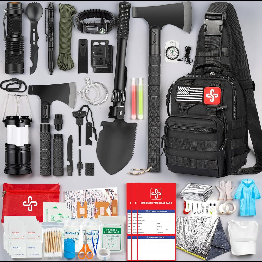 Alleskönner Notfallset für Outdoor-Abenteuer