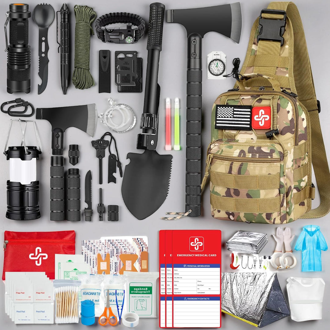 Alleskönner Notfallset für Outdoor-Abenteuer