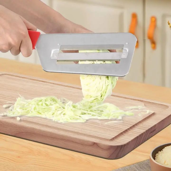 DuoCut® | Edelstahl Doppelschneider für perfekte Scheiben