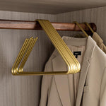 Stylish Aluminum Hangers for an Organized Wardrobe (5 Pieces)