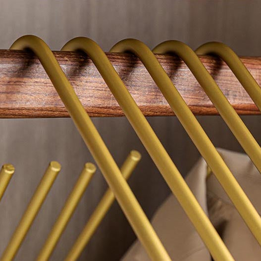 Stylish Aluminum Hangers for an Organized Wardrobe (5 Pieces)