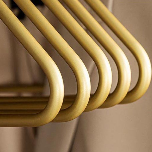 Stylish Aluminum Hangers for an Organized Wardrobe (5 Pieces)