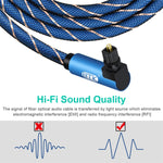 FlexiLink | 90-Grad drehbarer Premium-Audiokabel 8m
