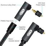 FlexiKabel | 90° Drehstecker für flexible Audioverbindungen, 8m