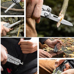 KraftPro | 14-in-1 Multifunktionale Zange für Abenteuer und Alltag
