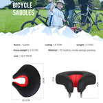 Ergonomischer Fahrradsattel für Mountainbikes mit Komfortpolsterung