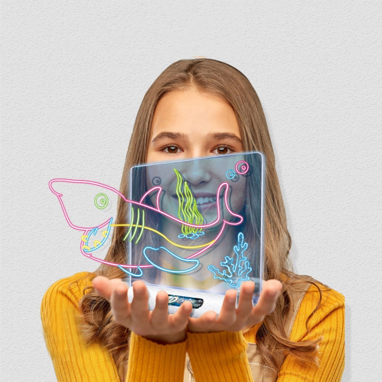 3D-Zeichenplatte mit Leuchten – Kreatives Zeichenerlebnis