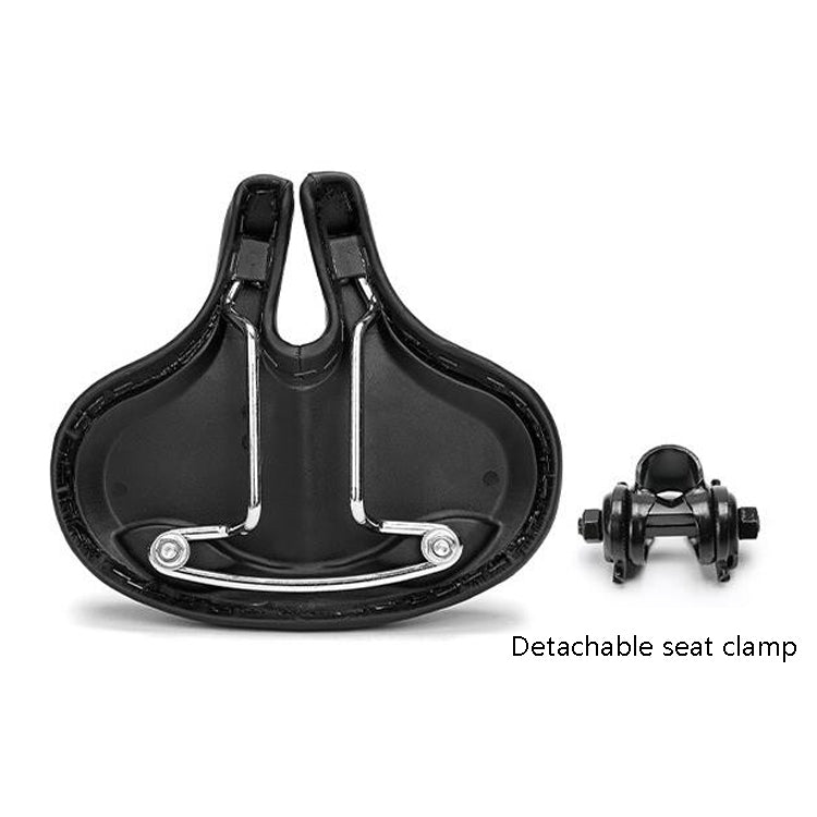 Bequemer Fahrradsattel ohne Nase mit Stoßdämpfung