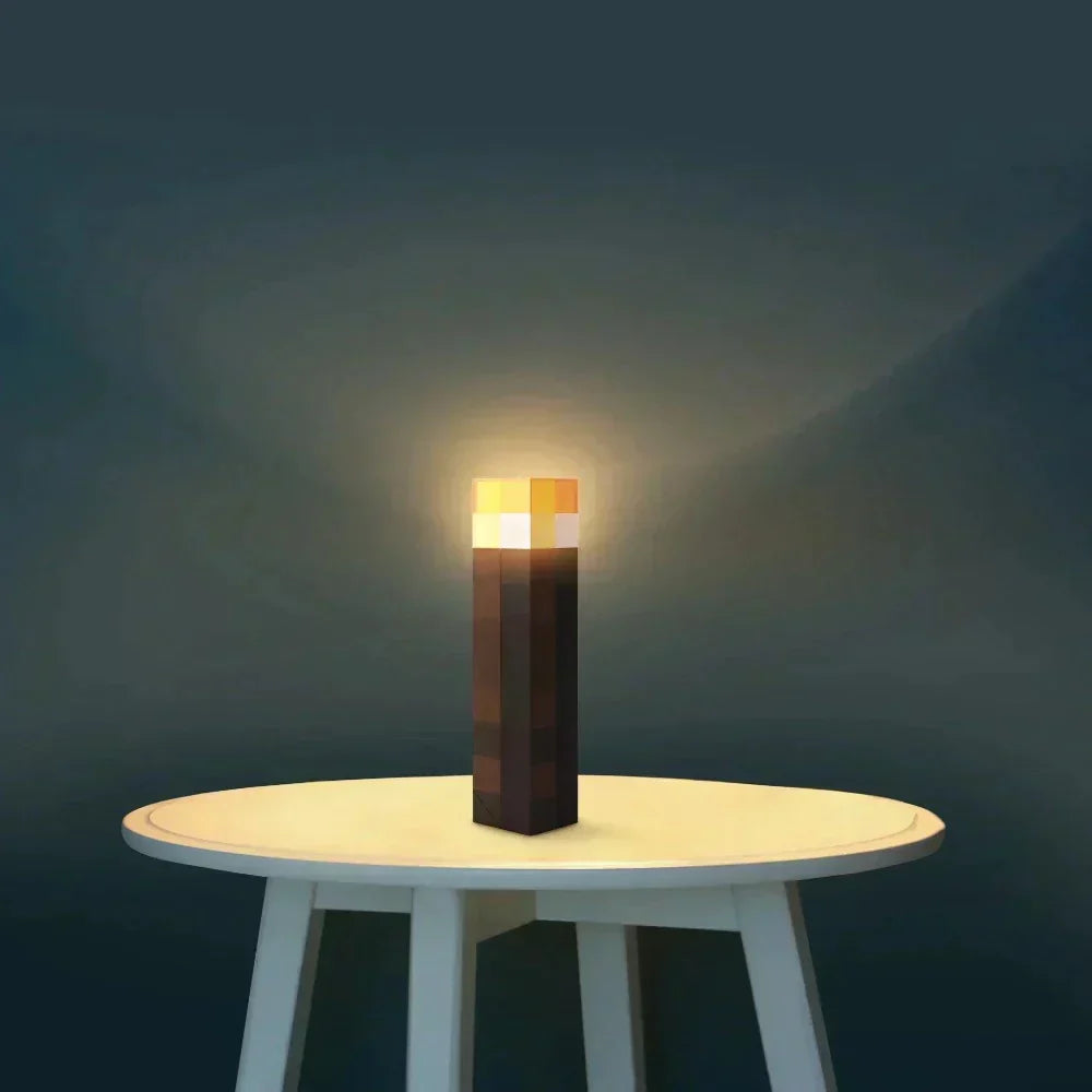 USB-Lampe mit warmem Licht – Pixel-Design für Gamer