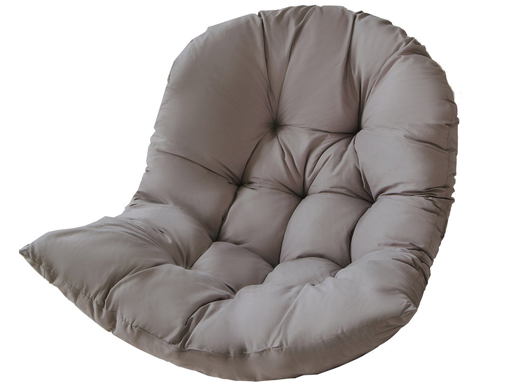 Komfortable Kissen für Garten- und Schaukelsessel – Dunkelgrau – 80x120 cm – Für Innen & Außen
