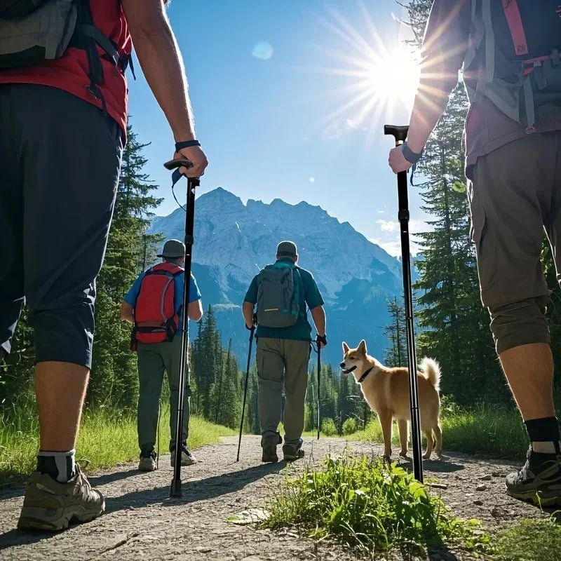 Verstellbarer Aluminium Wanderstock für jedes Abenteuer