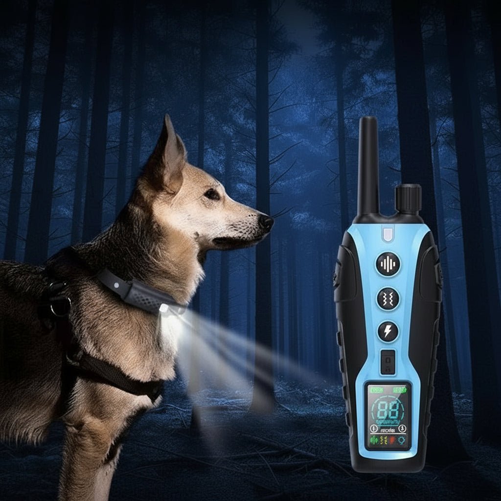Fernbedienbares Hundetraining Halsband – 2000 m Reichweite & 99 Stufen