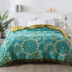 Boho-Inspirierte Baumwolldecke für jede Jahreszeit