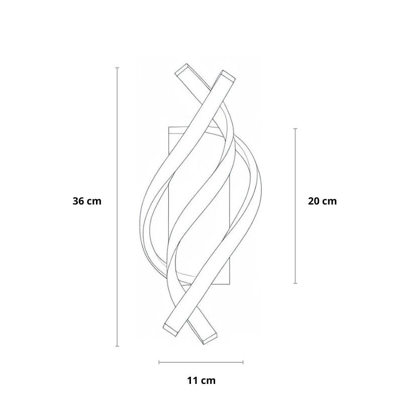 LumiSphere | Elegant LED Wall Lamp for Stylish Rooms