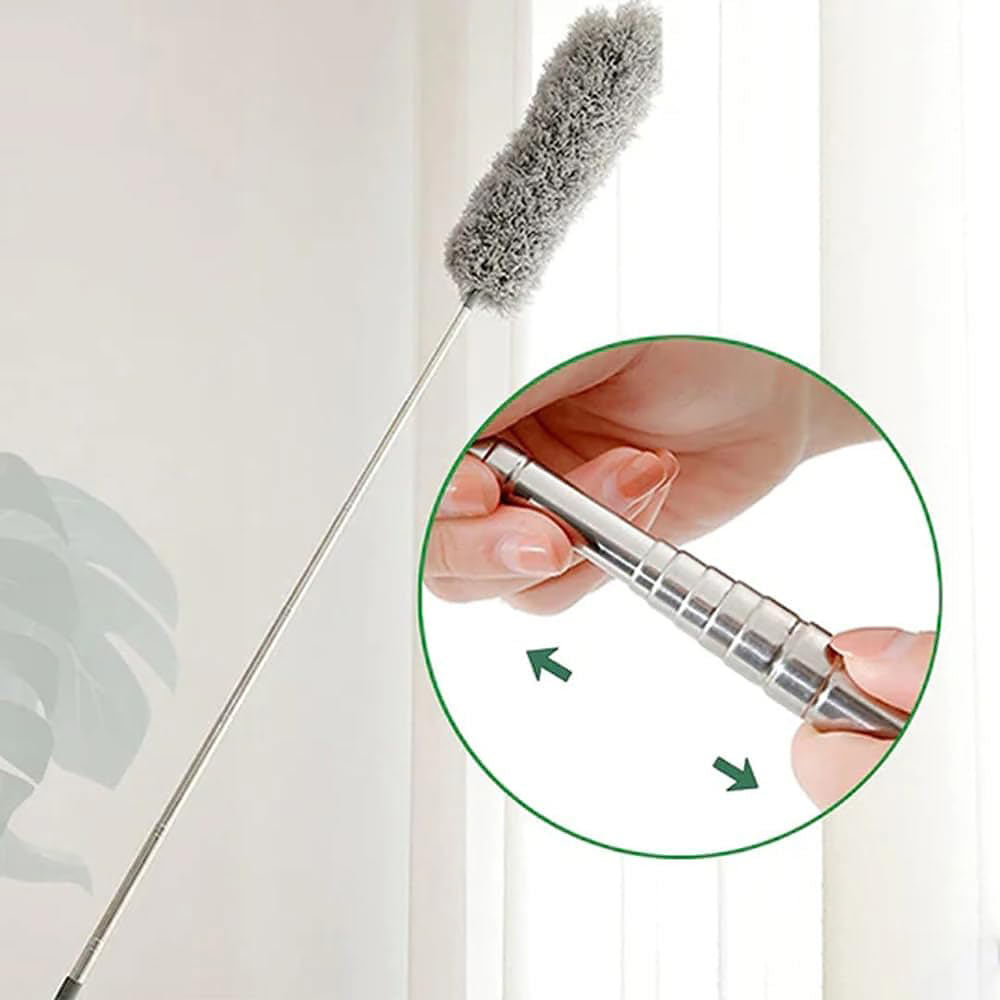 Telescopic duster - 5 meter reach and washable