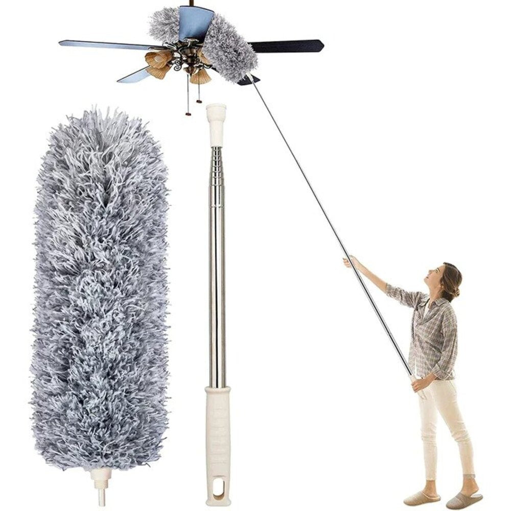 Telescopic duster - 5 meter reach and washable