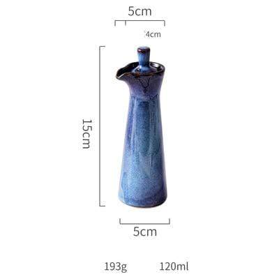 Elegante Öl- und Essigflasche aus hochwertigem Keramik