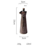 Elegante Öl- und Essigflasche aus hochwertigem Keramik
