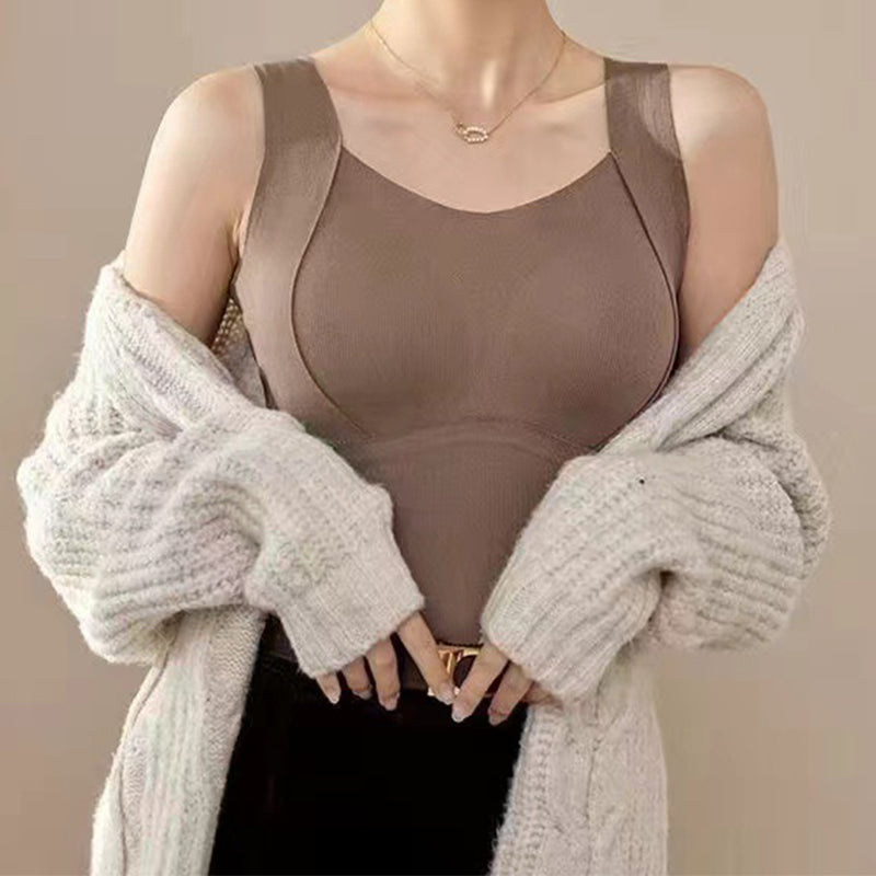 Wärmendes Tanktop mit integriertem BH | Formend & Nahtlos
