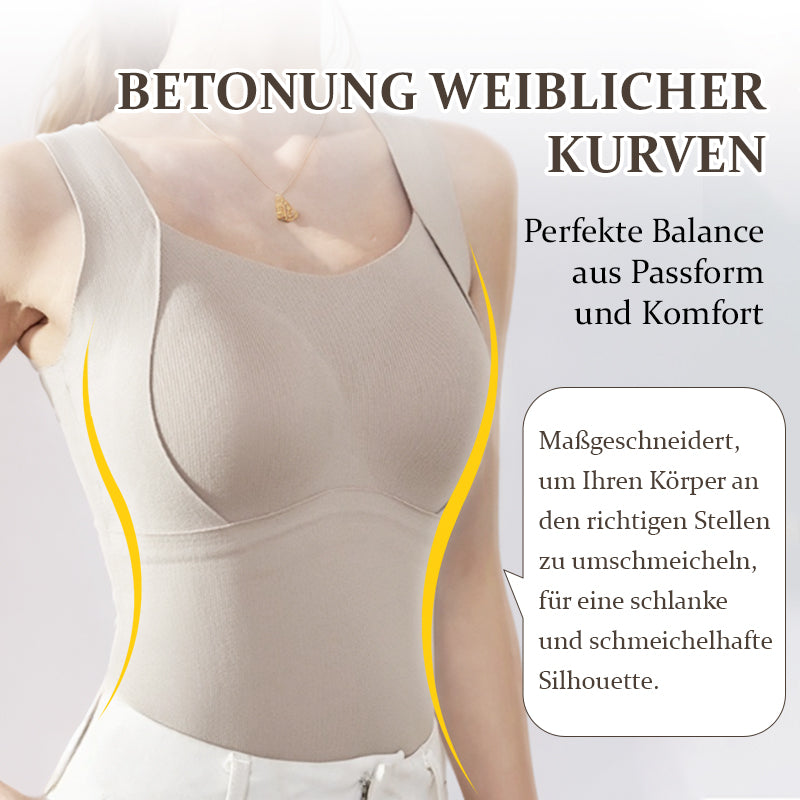 Wärmendes Tanktop mit integriertem BH | Formend & Nahtlos