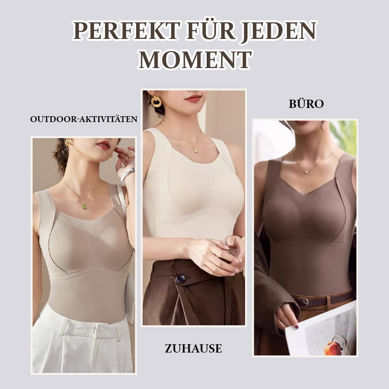 Wärmendes Tanktop mit integriertem BH | Formend & Nahtlos