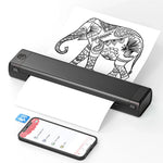 Tragbarer Smart-Drucker für Smartphone und Laptop