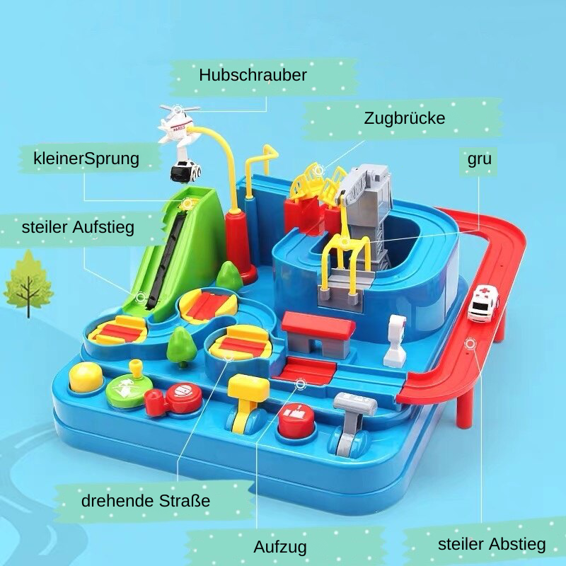 TinyTracks – Montessori Play Set for Kids