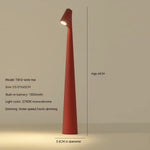 Stylische Tischlampe | Kabellos Dimmbar | Metallgehäuse | Wiederaufladbare Batterie mit 20 Stunden Laufzeit