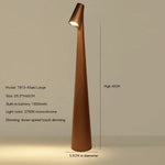 Stylische Tischlampe | Kabellos Dimmbar | Metallgehäuse | Wiederaufladbare Batterie mit 20 Stunden Laufzeit
