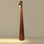 Stylische Tischlampe | Kabellos Dimmbar | Metallgehäuse | Wiederaufladbare Batterie mit 20 Stunden Laufzeit
