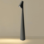 Stylische Tischlampe | Kabellos Dimmbar | Metallgehäuse | Wiederaufladbare Batterie mit 20 Stunden Laufzeit