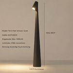 Stilvolle Tischlampe | Kabelloses LED-Design | 3-stufige Touch-Dimmung