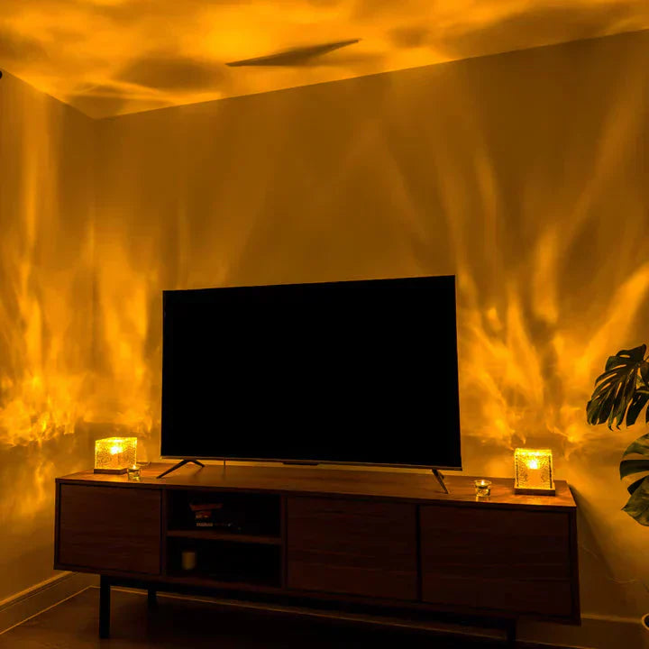 Stimmungsvolle LED Tischlampe | 16 Farben & Anpassbare Beleuchtung
