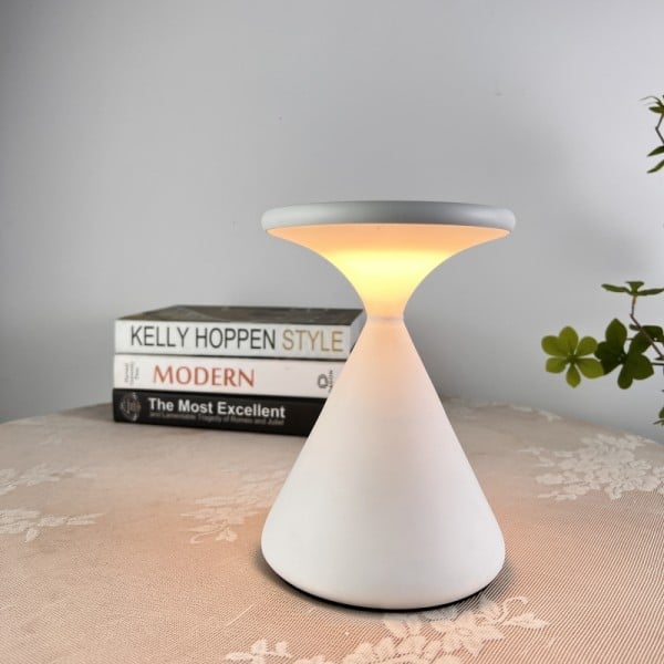 Kabellose Sanduhr Tischlampe – Elegante, wiederaufladbare Beleuchtung