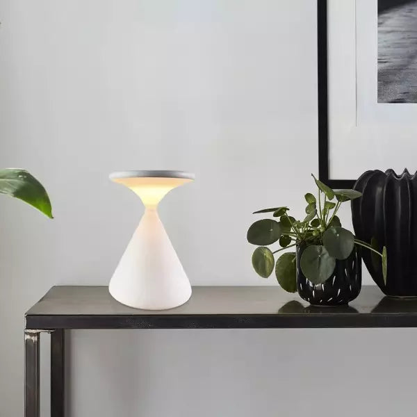 Kabellose Sanduhr Tischlampe – Elegante, wiederaufladbare Beleuchtung