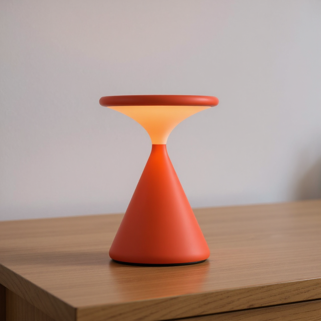 Kabellose Sanduhr Tischlampe – Elegante, wiederaufladbare Beleuchtung