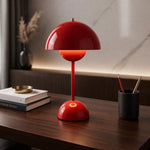 Elegante kabellose Tischlampe mit dimmbarem LED-Licht